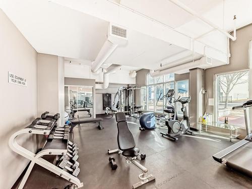 504 10504 99 Avenue, Edmonton, AB - Indoor Photo Showing Gym Room