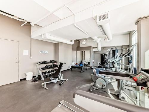 504 10504 99 Avenue, Edmonton, AB - Indoor Photo Showing Gym Room