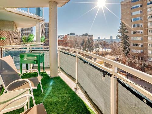 504 10504 99 Avenue, Edmonton, AB - Outdoor With Balcony