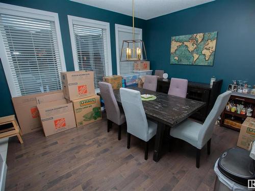 526 Orchards Boulevard, Edmonton, AB - Indoor Photo Showing Dining Room