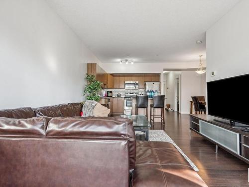 209 10518 113 Street, Edmonton, AB - Indoor Photo Showing Living Room