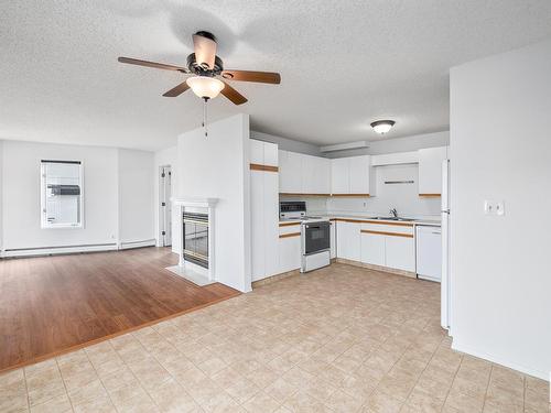 205 9138 83 Avenue, Edmonton, AB - Indoor Photo Showing Kitchen With Double Sink