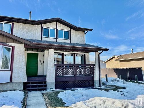 15310 121 Street, Edmonton, AB - Outdoor With Deck Patio Veranda