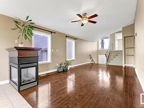 3228 151 Avenue, Edmonton, AB - Indoor With Fireplace