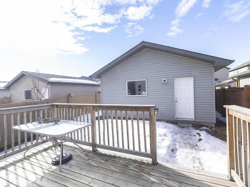 17616 58 Street, Edmonton, AB - Outdoor With Deck Patio Veranda With Exterior