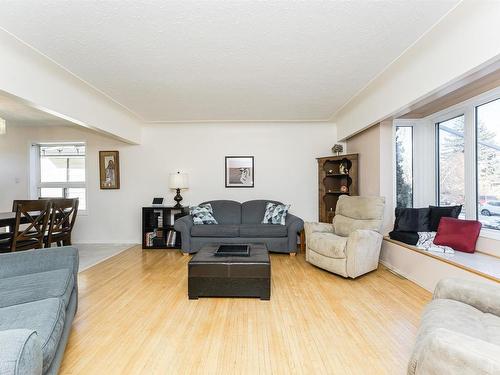 10616 145 Street, Edmonton, AB - Indoor Photo Showing Living Room