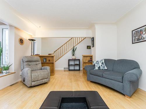 10616 145 Street, Edmonton, AB - Indoor Photo Showing Living Room