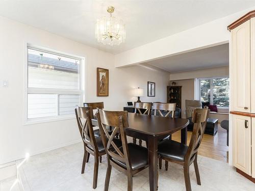 10616 145 Street, Edmonton, AB - Indoor Photo Showing Dining Room