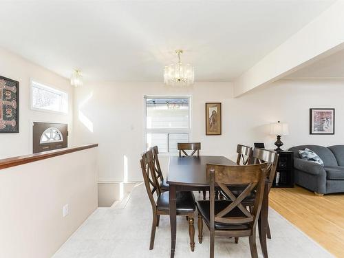 10616 145 Street, Edmonton, AB - Indoor Photo Showing Dining Room