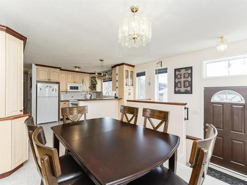 10616 145 Street, Edmonton, AB - Indoor Photo Showing Dining Room