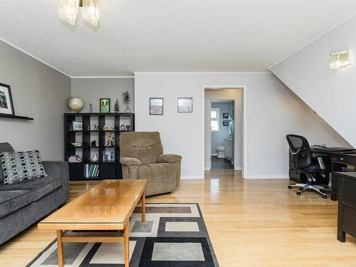 10616 145 Street, Edmonton, AB - Indoor Photo Showing Living Room