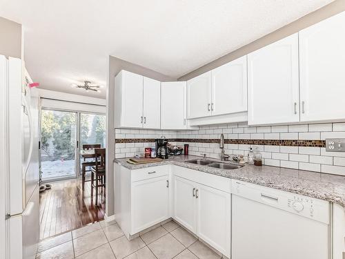 11 2911 36 Street, Edmonton, AB - Indoor Photo Showing Kitchen With Double Sink