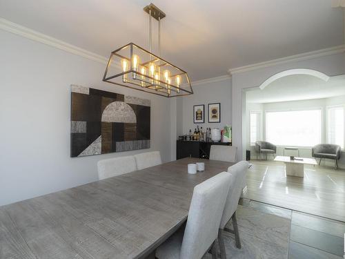 42 1295 Carter Crest Road, Edmonton, AB - Indoor Photo Showing Dining Room