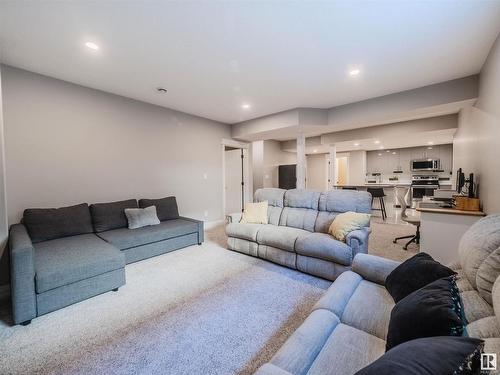 12819 202 Street, Edmonton, AB - Indoor Photo Showing Living Room