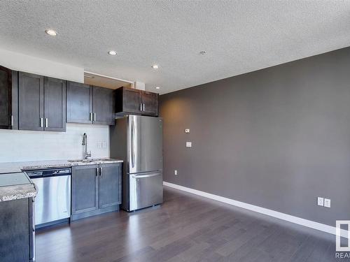 604 10238 103 Street, Edmonton, AB - Indoor Photo Showing Kitchen