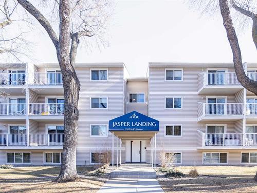 204 10529 93 Street, Edmonton, AB - Outdoor With Balcony With Facade