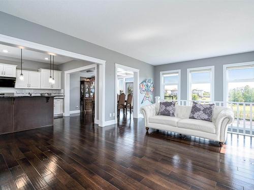 709 178A Street, Edmonton, AB - Indoor Photo Showing Living Room