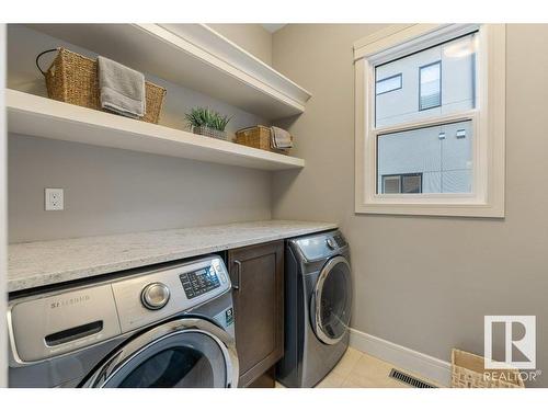 4096 Whispering River Drive, Edmonton, AB - Indoor Photo Showing Laundry Room