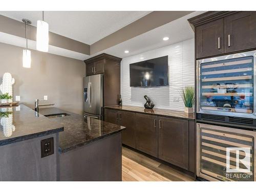 4096 Whispering River Drive, Edmonton, AB - Indoor Photo Showing Kitchen With Upgraded Kitchen