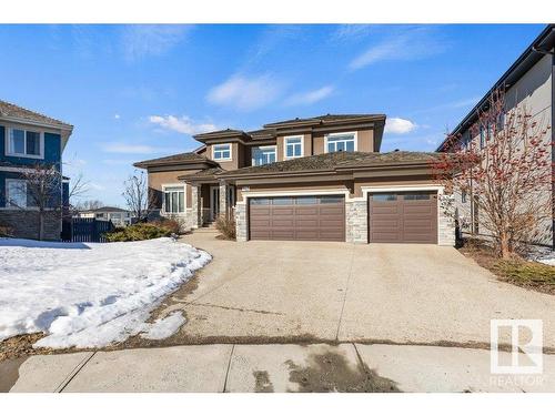 4096 Whispering River Drive, Edmonton, AB - Outdoor With Facade