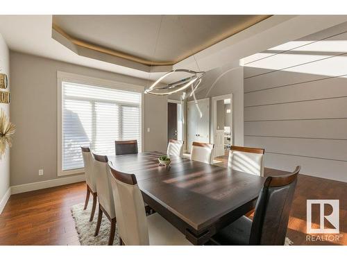 4096 Whispering River Drive, Edmonton, AB - Indoor Photo Showing Dining Room