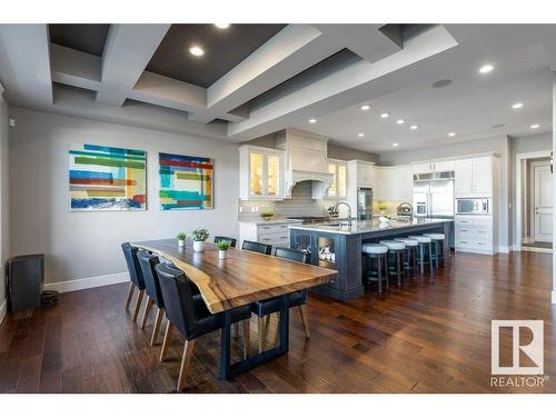 4096 Whispering River Drive, Edmonton, AB - Indoor Photo Showing Dining Room