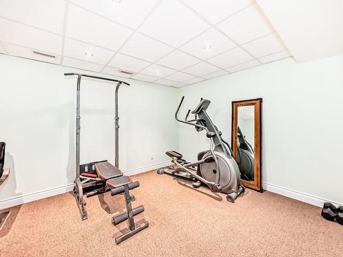 96 230 Edwards Drive, Edmonton, AB - Indoor Photo Showing Gym Room