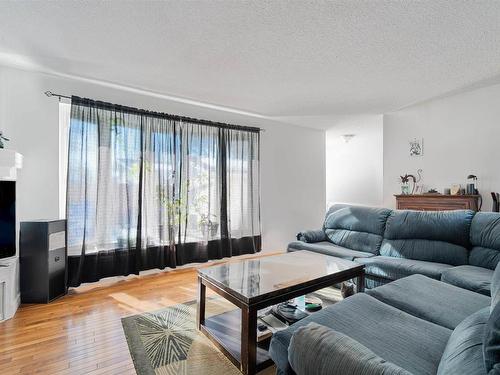 8003 156 Street, Edmonton, AB - Indoor Photo Showing Living Room