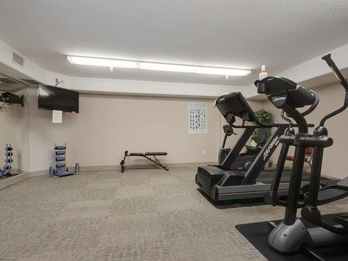 435 2741 55 Street, Edmonton, AB - Indoor Photo Showing Gym Room