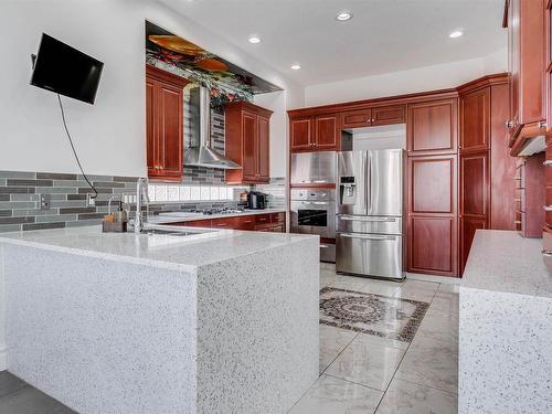 251 Galland Close, Edmonton, AB - Indoor Photo Showing Kitchen