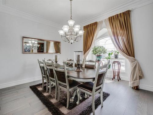 251 Galland Close, Edmonton, AB - Indoor Photo Showing Dining Room