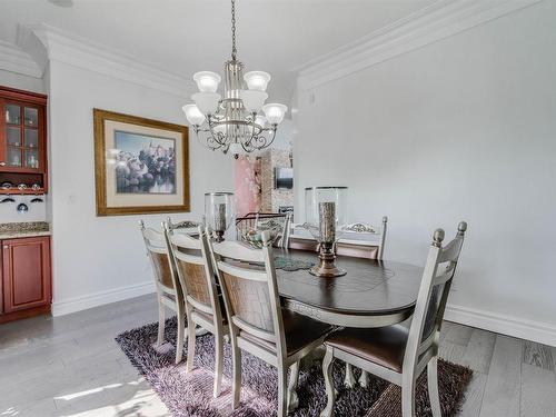 251 Galland Close, Edmonton, AB - Indoor Photo Showing Dining Room