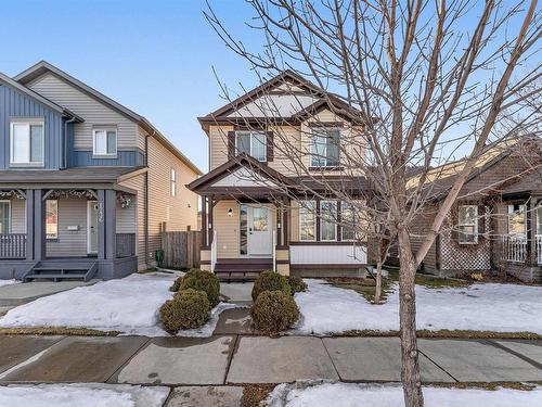 1732 62 Street, Edmonton, AB - Outdoor With Deck Patio Veranda With Facade