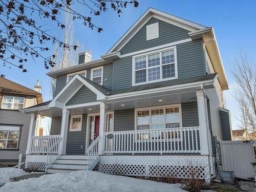 5478 Thibault Wynd, Edmonton, AB - Outdoor With Deck Patio Veranda With Facade