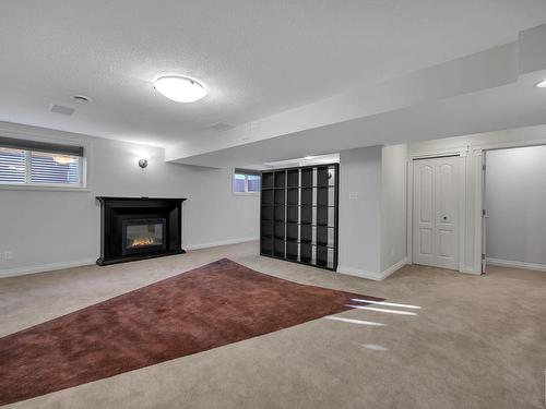 5478 Thibault Wynd, Edmonton, AB - Indoor With Fireplace