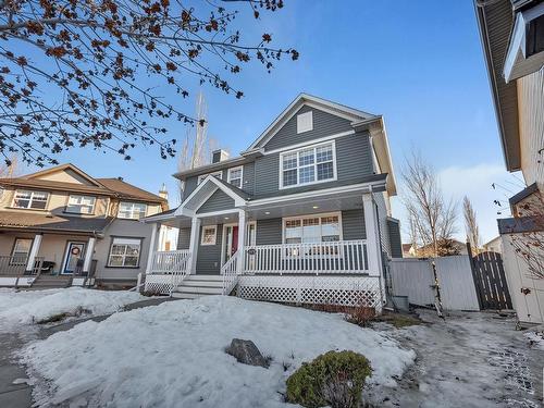 5478 Thibault Wynd, Edmonton, AB - Outdoor With Deck Patio Veranda With Facade