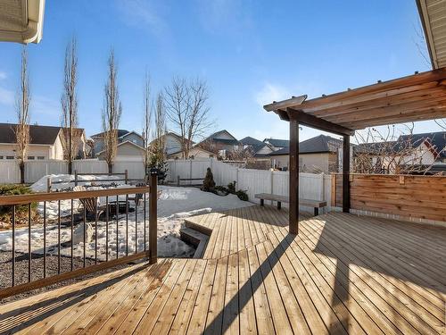 5478 Thibault Wynd, Edmonton, AB - Outdoor With Deck Patio Veranda With Exterior