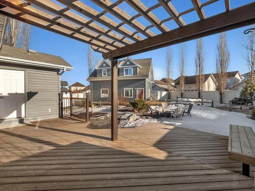 5478 Thibault Wynd, Edmonton, AB - Outdoor With Deck Patio Veranda