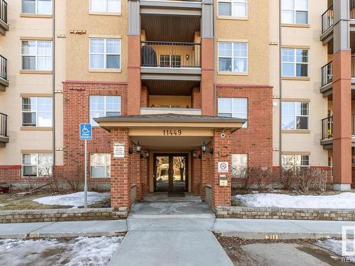 305 11449 Ellerslie Road, Edmonton, AB - Outdoor With Balcony With Facade