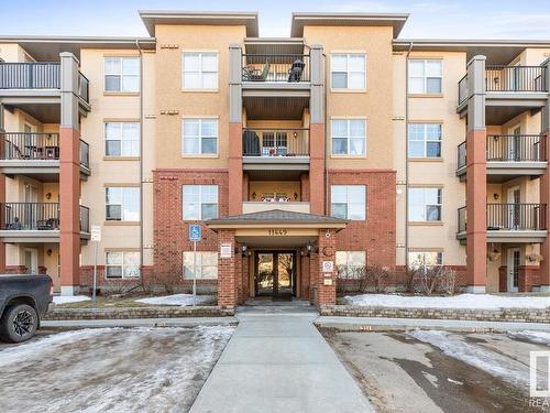 305 11449 Ellerslie Road, Edmonton, AB - Outdoor With Balcony With Facade