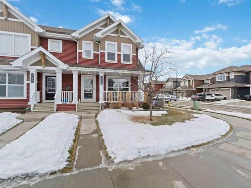 4750 Crabapple Run, Edmonton, AB - Outdoor With Deck Patio Veranda With Facade