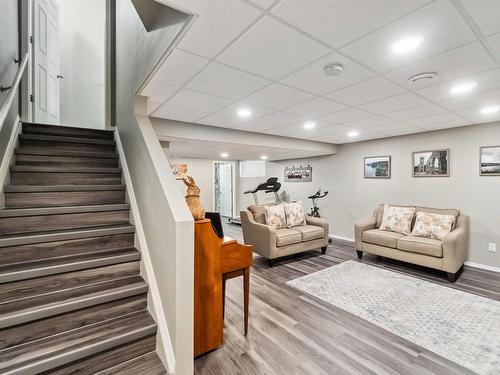 4750 Crabapple Run, Edmonton, AB - Indoor Photo Showing Basement