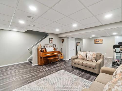 4750 Crabapple Run, Edmonton, AB - Indoor Photo Showing Basement