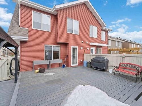 4750 Crabapple Run, Edmonton, AB - Outdoor With Deck Patio Veranda With Exterior