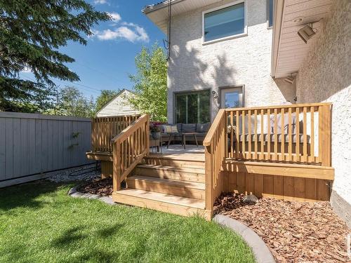 10507 131 Street, Edmonton, AB - Outdoor With Deck Patio Veranda With Exterior