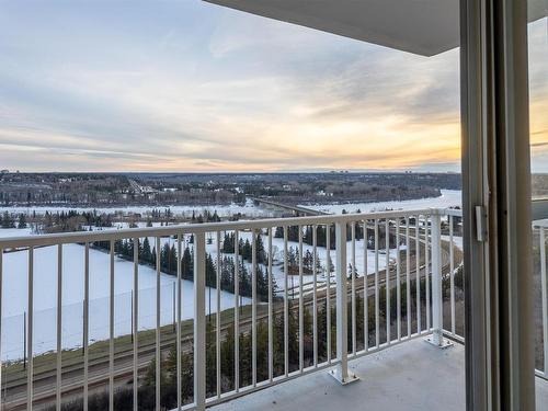 1007 12121 Jasper Avenue, Edmonton, AB - Outdoor With Balcony With View