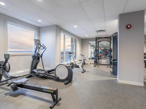 1007 12121 Jasper Avenue, Edmonton, AB - Indoor Photo Showing Gym Room