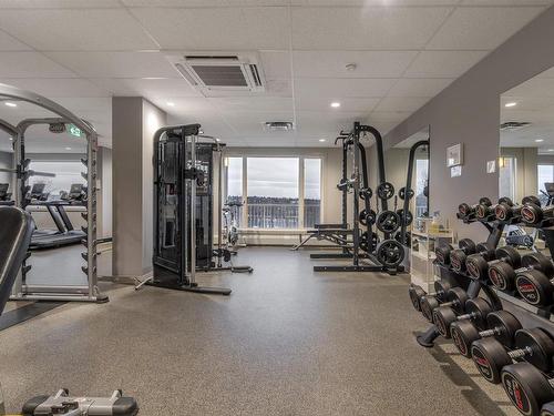 1007 12121 Jasper Avenue, Edmonton, AB - Indoor Photo Showing Gym Room