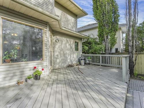 328 Burton Road Nw, Edmonton, AB - Outdoor With Deck Patio Veranda With Exterior