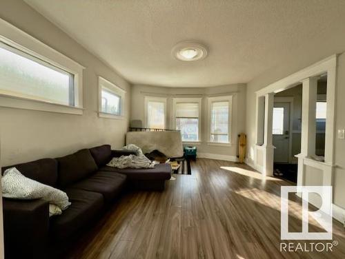 9862 76 Avenue, Edmonton, AB - Indoor Photo Showing Living Room